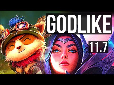TEEMO vs IRELIA (TOP) | Rank 2 Teemo, Quadra, 2.4M mastery, 900+ games | BR Challenger | v11.7