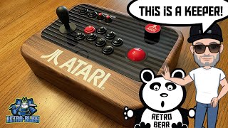 Atari Single Player USB Fight Stick Gameplay and Review