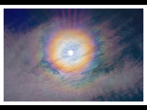 magical sunrise corona drone video