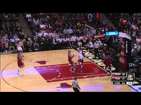 Derrick Rose Explodes to the Rim   Wizards vs Bulls   October 6, 2014   NBA 2014 2014 Preseason 2014