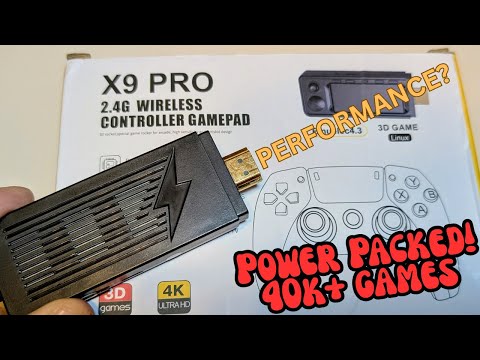 The X9 Pro Retro Game Stick Packed Vs Performance
