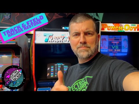 Track & Field arcade restore, On Your Mark, Get Set, GO!