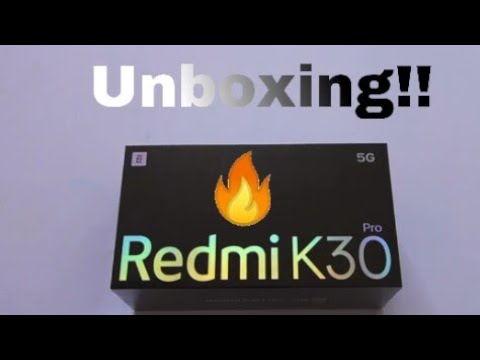 Xiaomi redmi k30 Pro unboxing & review|