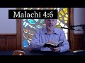 The Burden of Malachi 4:6 Turning Hearts