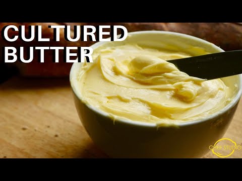 How to Make Cultured Butter at Home | Chef Studio Basics