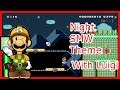 Luigi In The Smw S Night Theme Super Mario Maker Hack Mod