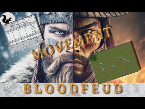 BloodFeud Visual Rulebook - Movement