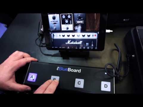 IK NAMM 2013: iRig BlueBoard - The First Wireless MIDI Pedalboard Controller for iPhone, iPad, Mac