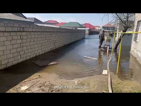 Yağışlarla əlaqədar yaranan fəsadların aradan qaldırılması