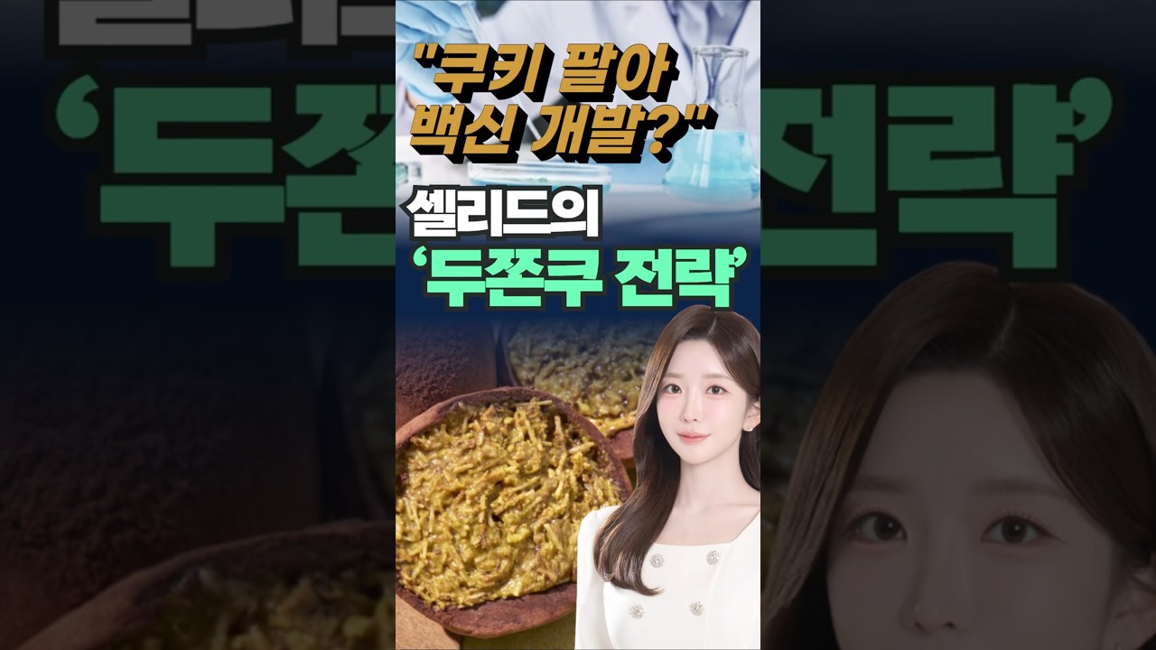 "쿠키 팔아 백신 개발?" 셀리드의 ‘두쫀쿠 전략’