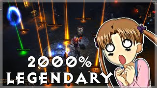 2000% Legendary drop - Diablo 3 - 60FPS