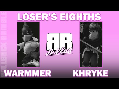 Warmmer (Falco) vs Khryke (Marth) | Loser's Eighths | Rollback Rumble: NA East