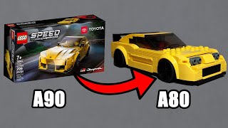 76901 Toyota Supra MK4 - Lego Speed Champions Alternative MOC Instruction