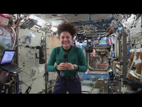 Expedition 60 In flight Interviews for CBS This Morning News Center Maine - October 2, 2019