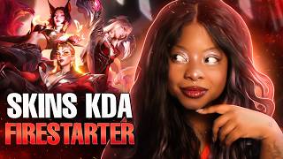 Download lagu REACTING TO K/DA FIRESTARTER SKINS | League of Legends - Jinkiwinkki mp3