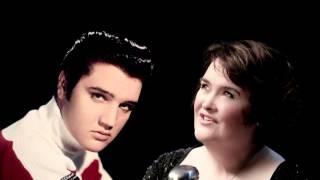 Elvis Presley &amp; Susan Boyle - o come all ye faithful 2013