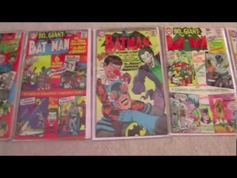 Batman Comics Joker covers Silver and Golden Age