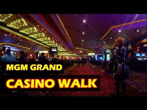 Walking through the MGM Grand Hotel & Casino in Las Vegas - Nov 2016 - 4K HD