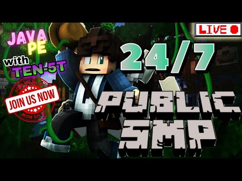 EPIC MINECRAFT LIVESTREAM WITH TEN-5T GAMING!!