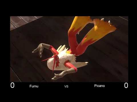 Fumu (Blaziken/Weavile) vs Picano (Braixen) - Pokken at Alpha - 1/29/18