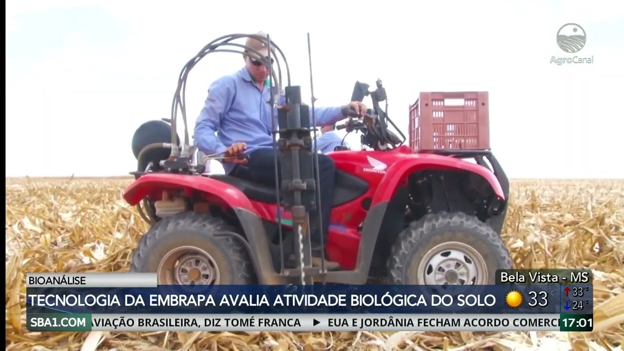 Tecnologia da Embrapa avalia atividade biológica do solo