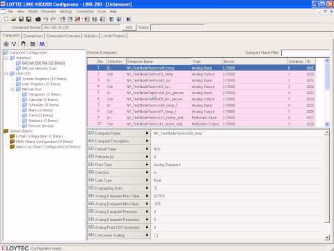 LOYTEC L-INX Configurator - How to create client mappings using EDE file import [B203]