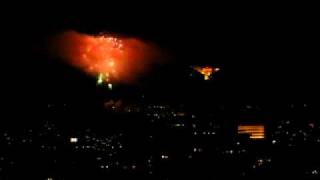 preview picture of video 'FIREWORKS DISPLAY NEW YEAR 2010 / FUEGOS ARTIFICIALES AÑO NUEVO 2010 SANTIAGO DE CHILE (3)'