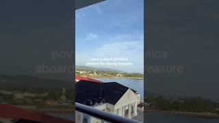 Island vibes + Disney magic = unreal. 🌴🇯🇲 #disneycruise #disney #disneytreasure #jamaica