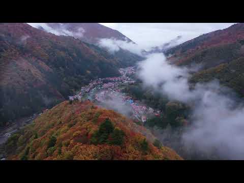 檜枝岐　hinoemata　三条の滝 sanjyo falls