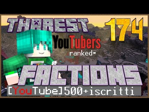 FACTIONS ITA Ep 174 - PVP 10 VS 10 E SERVER GLITCH DI THAREST - BlueFire Gaming Minecraft Italia