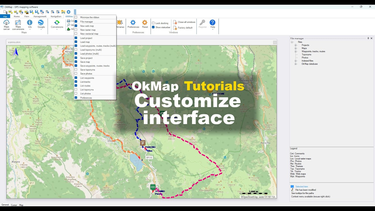 OkMap Tutorial – Personalizzare l'interfaccia di OkMap