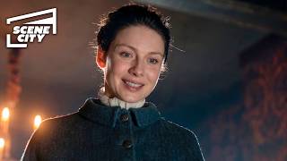 Claire Walks Into A. Malcolm's Print Shop | Outlander (Caitriona Balfe, Sam Heughan)