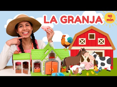 Los animales de la granja para niños | Videos educativos para niños | Inglés para niños