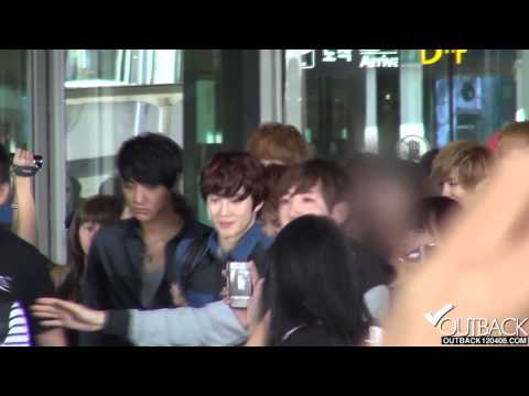[FANCAM] 120923 EXO @ Incheon Airport (come back from Jakarta)