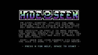 Commodore 64 += Hide & Seek VCC $20 =+ New game 2023