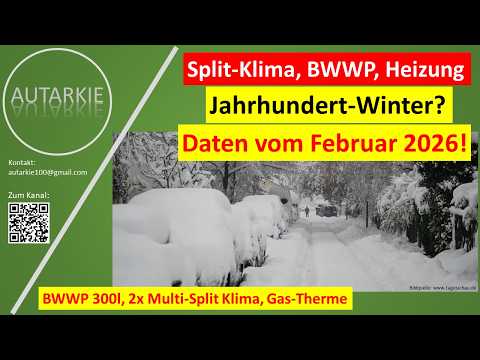 Februar-Klima-Check: Gas vs. Split/BWWP (Folge 506)