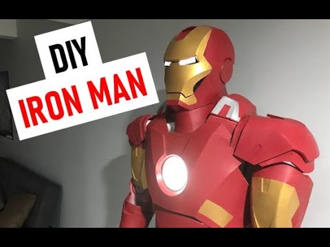 Making a full IRON MAN suit! DIY (Part 1)