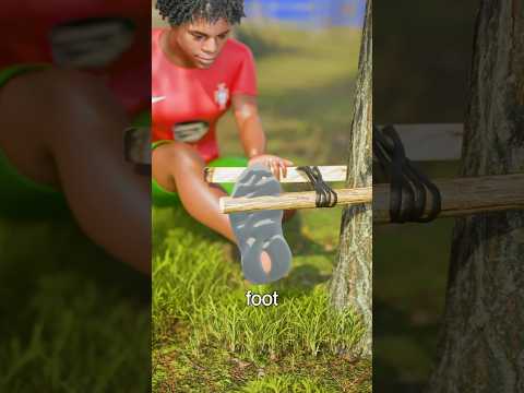 The Ancient Trap Used to Catch Wild Animals 😱