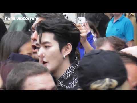 Deng Wei @ Paris Fashion Week 24 september 2024 show Dior
