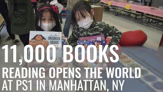 11,000 Books at PS 1 in Manhattan, NY