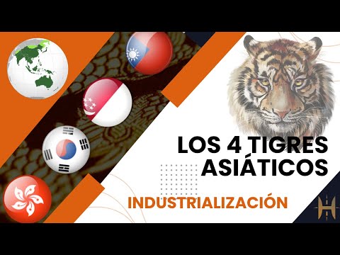 Historia de los 4 TIGRES ASIÁTICOS | Industrialización