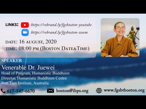 Future and Hope Public Talk 未來與希望講座系列 - Ven. Jue Wei