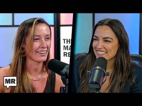 AOC joins The Majority Report in studio