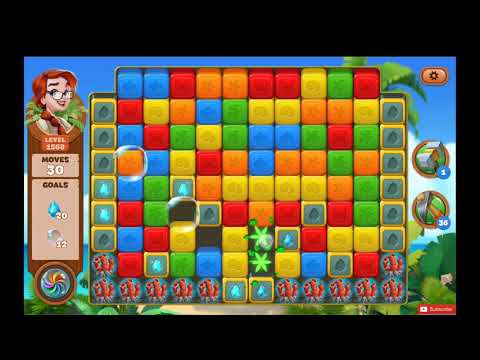 Lost Island Blast Adventure Level 1568 NO BOOSTERS - A S GAMING ✔