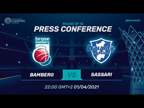 Brose Bamberg v Dinamo Sassari - Press Conference | Basketball Champions League 2020/21