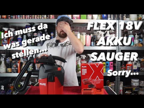 FLEX VC 6 L MC 18.0 Akku Kompaktsauger - Ich muss da mal was gerade stellen!!! 10% RABATTCODE!!