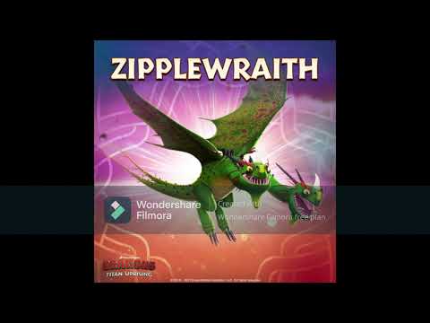 Zipplewraith New Dragon Species. Dragons Titan Uprising