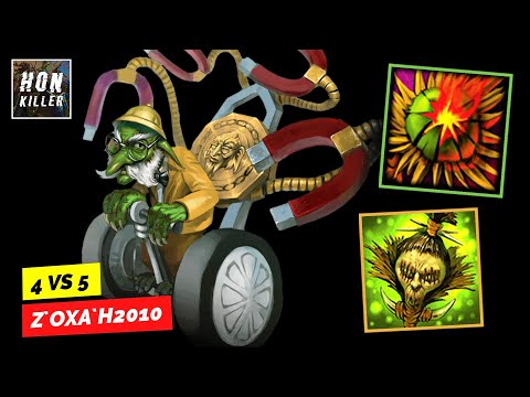 HoN Doctor Repulsor HELLFLOWER with SHRUNKEN HEAD