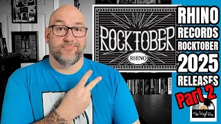 Rhino Records Rocktober 2025 Releases Part 2
