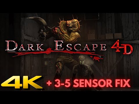 🎯 Dark Escape 4D | 4K/60FPS Arcade Playthrough (Namco Horror Lightgun Shooter)